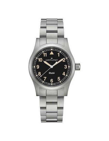 Hamilton Khaki Field Quartz 33MM schwarze Uhr - H69401131