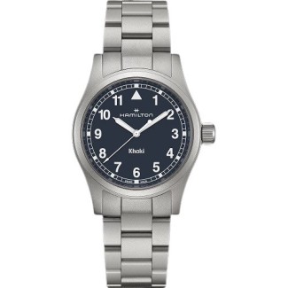 Orologio Hamilton Khaki Field Quartz 33MM  blu - H69401140