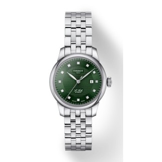 Tissot Le Locle Damenuhr mit grünem Diamanten – T0062071109600