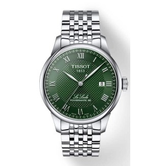 Tissot Le Locle Powermatic80 grüne Uhr – T0064071109300