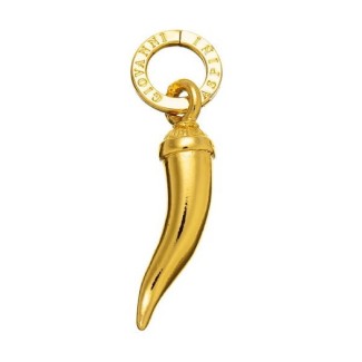 Charm Giovanni Raspini Small Horn Gold Plated Silver - GR08582