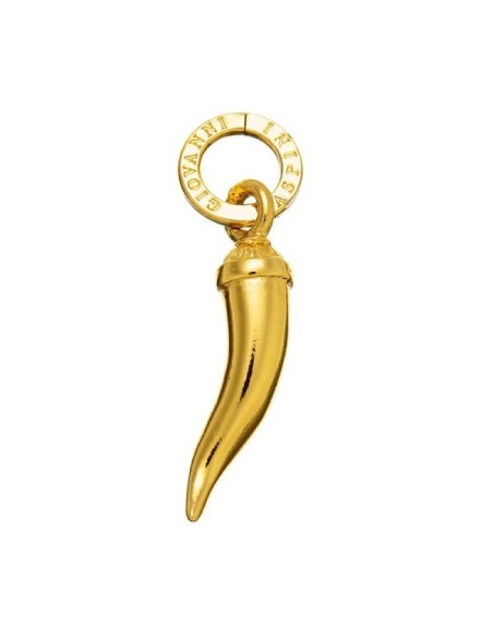 Charm Giovanni Raspini Small Horn Gold Plated Silver - GR08582