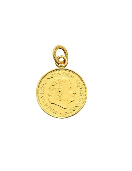 Charm Giovanni Raspini moneta Nederland placcaa oro - GR08960