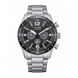 Orologio Citizen Aviator Crono Eco Drive nero - CA4654-55E