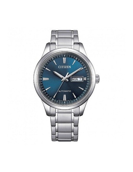 Citizen Mechanical Day Date Blue Dial NY4058-79L Watch