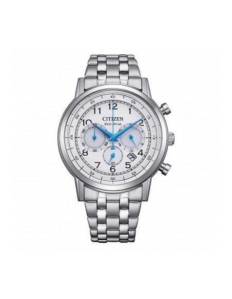 Citizen OF Classic Chrono Solar Uhr mit weißem Zifferblatt CA4630-53A