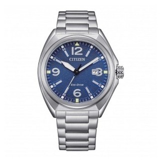 Citizen Of Urban Solar Uhr mit blauem Zifferblatt AW1571-76L