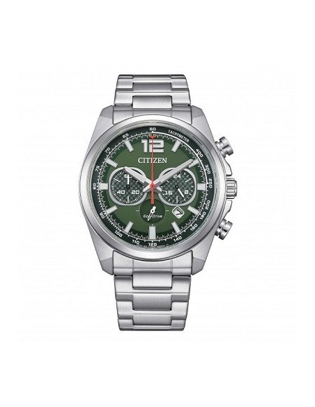 Orologio Citizen Racing Crono Eco Drive verde CA4640-50X
