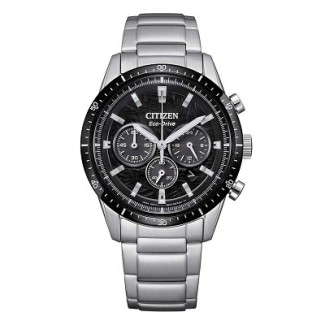 Orologio Citizen T9 Crono Eco Drive quandrante nero CA4624-56E