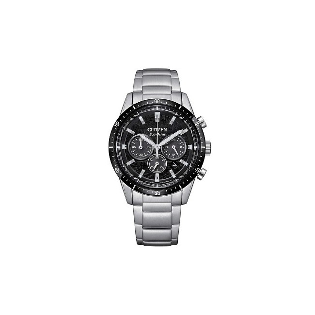Orologio Citizen T9 Crono Eco Drive quandrante nero CA4624-56E