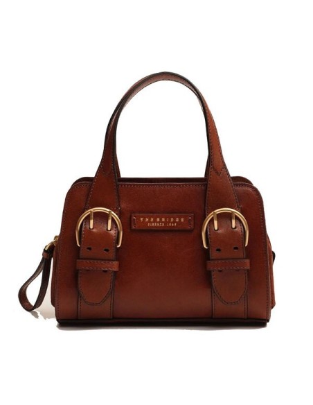 Borsa donna The Bridge linea Elena color cuoio - 041604CU