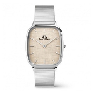 Daniel Wellington Marlon Steel and Linen Dial Watch