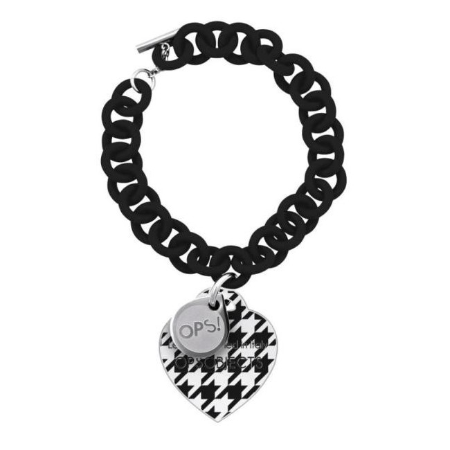Bracciale OPS  Pied De Poule nero - 22NE