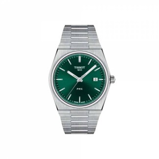 Orologio Tissot PRX verde quarzo - T1374101109100