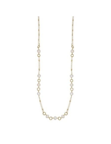 Nivy Maya Necklace with Natural Pearls and Gold Silver CARP0969G150