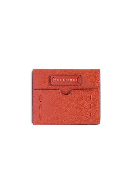 Portafoglio donna The Bridge Gemma in pelle arancio - 017135ENL1