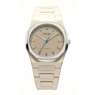 Orologio D1 Milano Grey Mesh Polycarbon soft touch D1-PCBU16