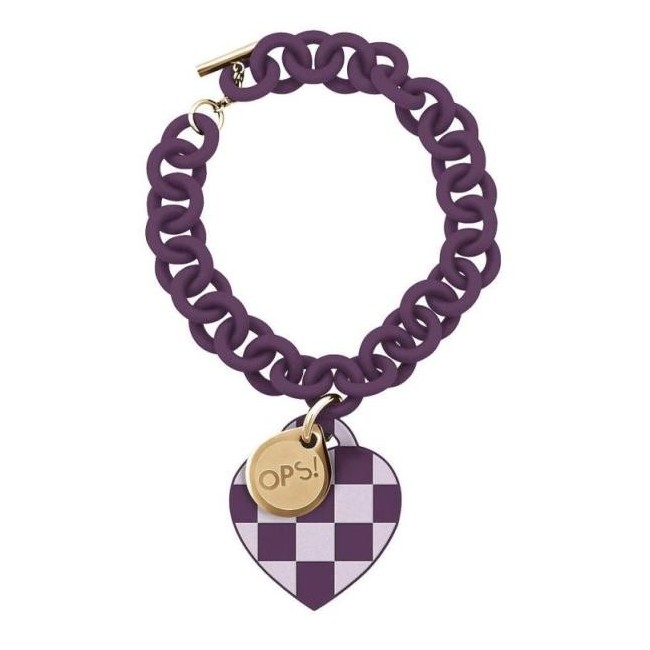 Bracciale OPS Damier viola - 20VI