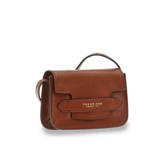 Borsa a tracolla The Bridge linea Lucrezia small cuoio - 0419100114
