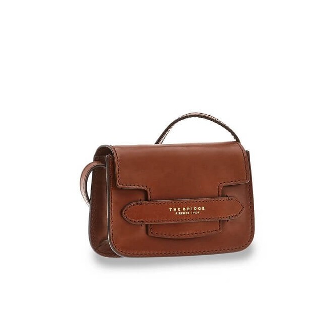 The Bridge shoulder bag Lucrezia line small leather - 0419100114