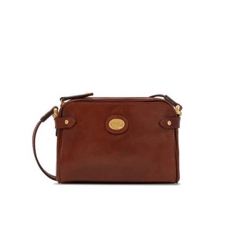 Mini bag The Bridge linea Story in pelle color cuoio - 0400580114