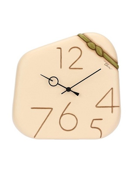 THUN Keramik-Wanduhr - Country Chic Linie T10284220H90