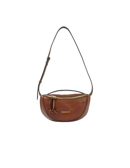 Borsa a tracolla The Bridge linea Story small in pelle cuoio - 0441130114