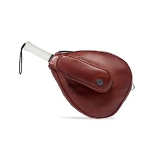 The Bridge padel racket holder in leather - 093104011A