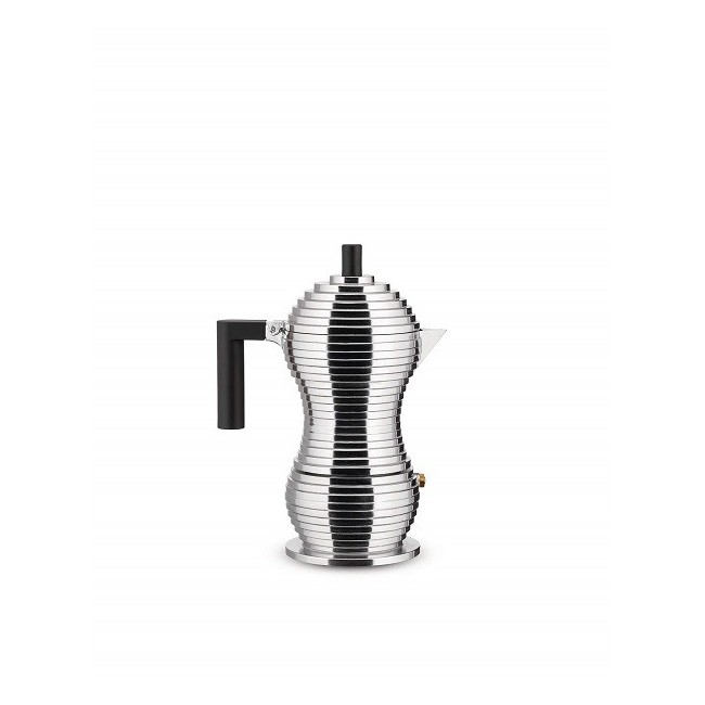 Caffettiera espresso Alessi Pulcina per induzione in fusione - MDL02/3BFM