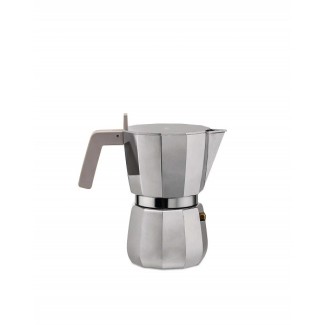 Caffettiera Moka espresso Alessi in alluminio per tre tazze - DC06/3