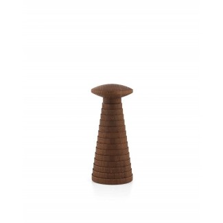 Alessi Yucatan Beech Wood Salt, Pepper and Spice Mill - MDL22