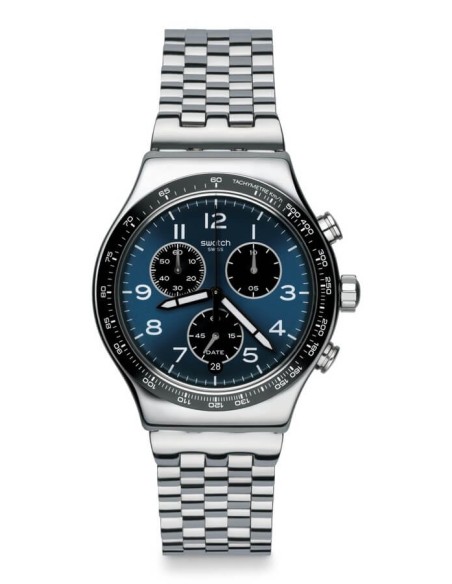 Swatch I New Chrono Boxengasse Uhr YVS423G