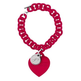 OPS bracelet Love red-25RO