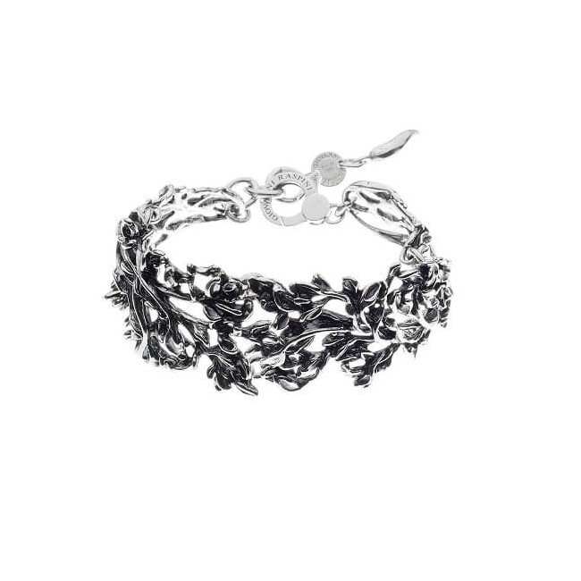 Lebensbaum-Armband Giovanni Raspini Silberblätter - GR9979