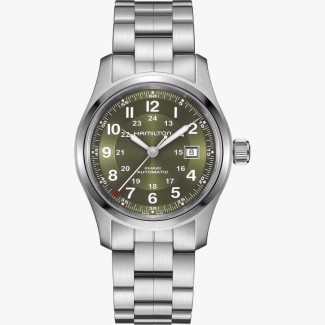 Hamilton Khaki Field Automatic Green Watch - H70605160