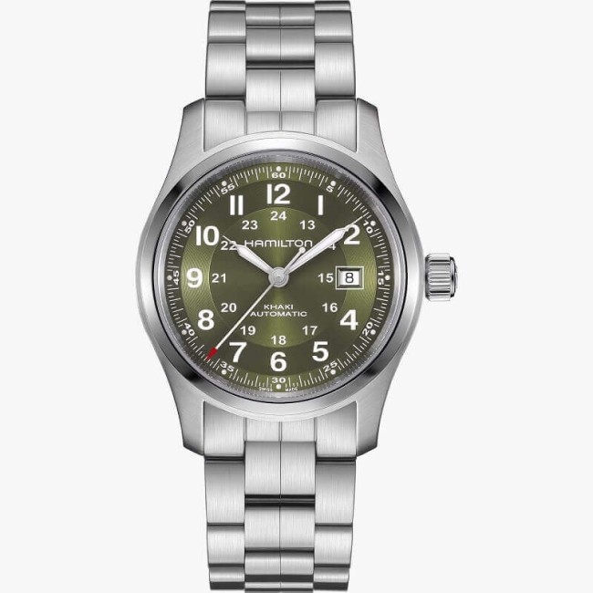 Hamilton Khaki Field Automatic Green Watch - H70605160