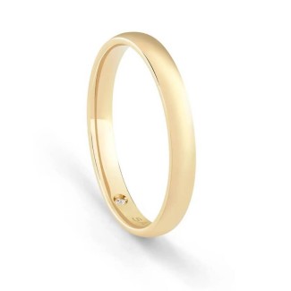 Salvini Essenza Bequemer Ehering aus Gelbgold – 20108684