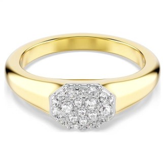 Swarovski Dextera Ring in Gold with White Crystals - 5732854