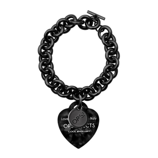 Bracciale OPS Lux Limited Edition nero - 1NE