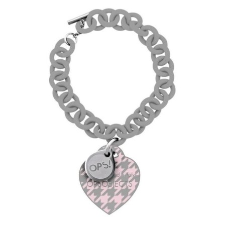 Bracciale OPS Pied De Poule grigio - 21G