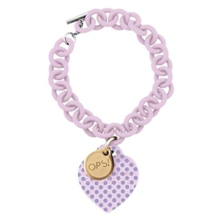 OPS-Rosa Polka Dots Armband 4RSA