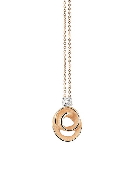 Annamaria Cammilli Dune Assolo Pendant in Orange Gold and Diamond GPE3696J