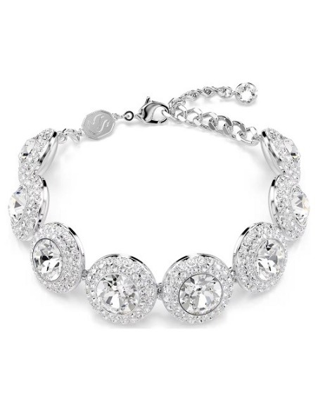 Bracciale donna Swarovski Una Angelic bianco placcato rodio 5735343