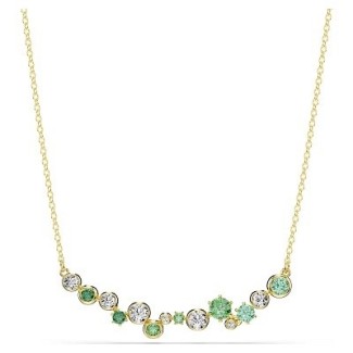 Swarovski Constella Women's Necklace with Green and White Crystals 5732247