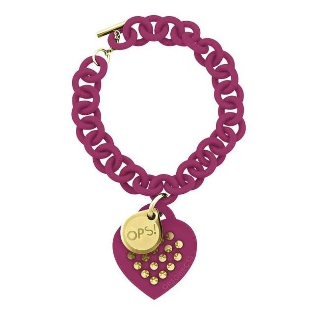 Bracciale OPS Studs bordeaux- 18BX