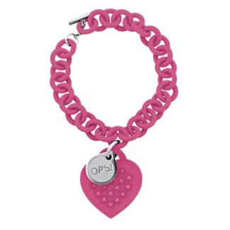 OPS-Armband pink Ohrstecker-15RSA