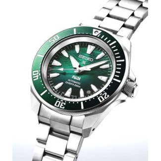 Orologio Seiko Prospex Diver Padi Samurai automatico verde SRPL53K1 2