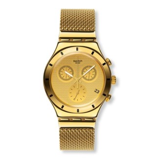 Eisen-Uhr goldene Chrono-YCG410GB COVER