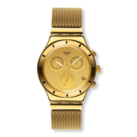 Eisen-Uhr goldene Chrono-YCG410GB COVER