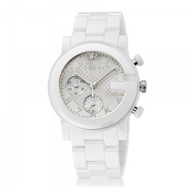 Orologio G-Chrono White Ceramic donna - YA101353